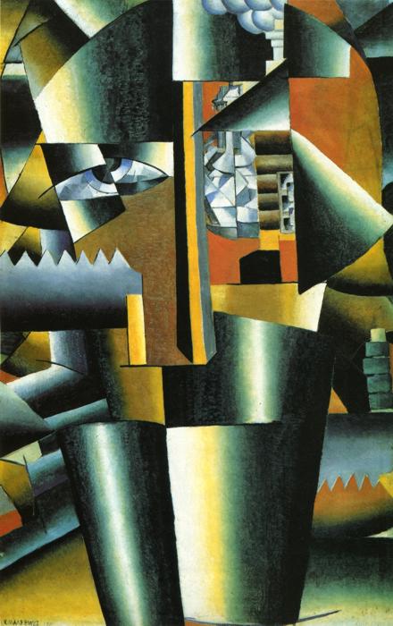 Portrait of I.V.Klyun (Klyunkov)